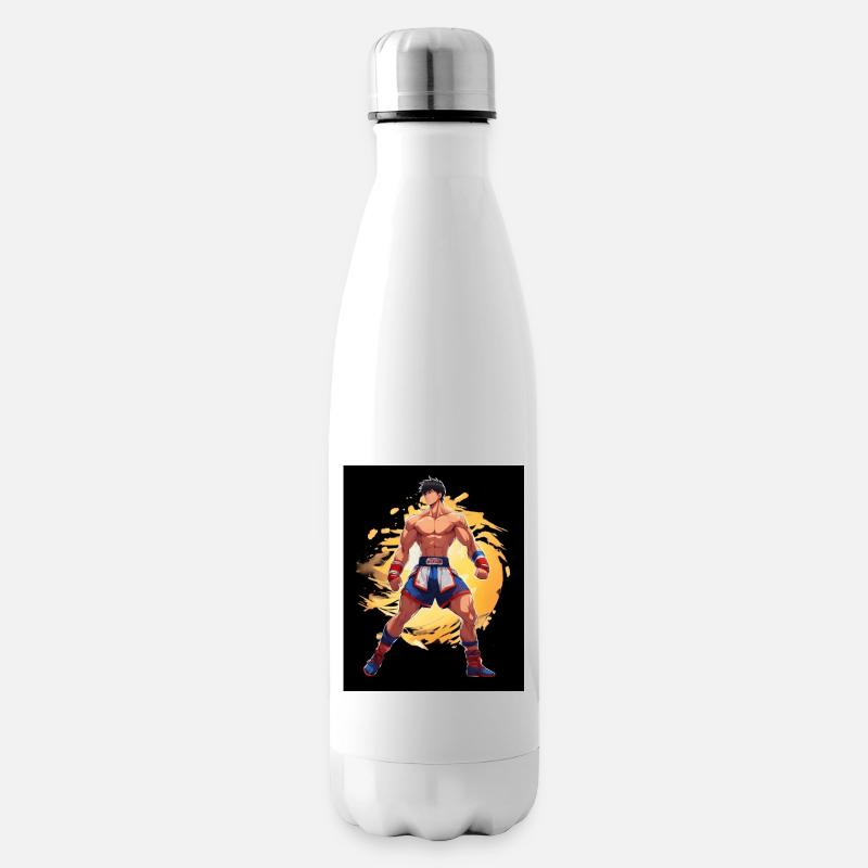 Kick Boxing - Bouteille isotherme - blanc