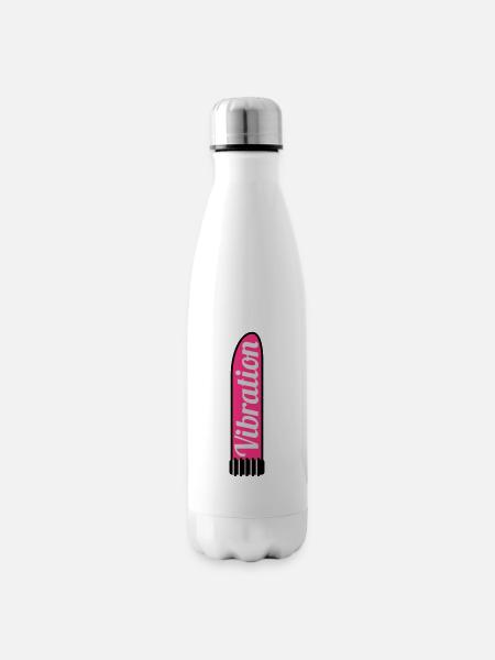 Vibration - Isolierflasche - Weiß