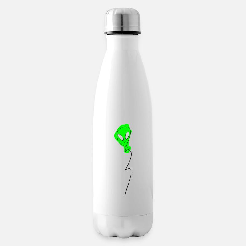 Außerirdischer - Isolierflasche - Weiß
