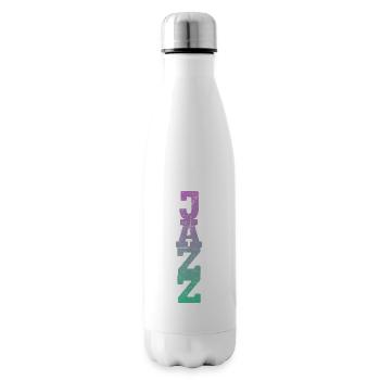 Jazz rétro - Bouteille isotherme - blanc - Droite
