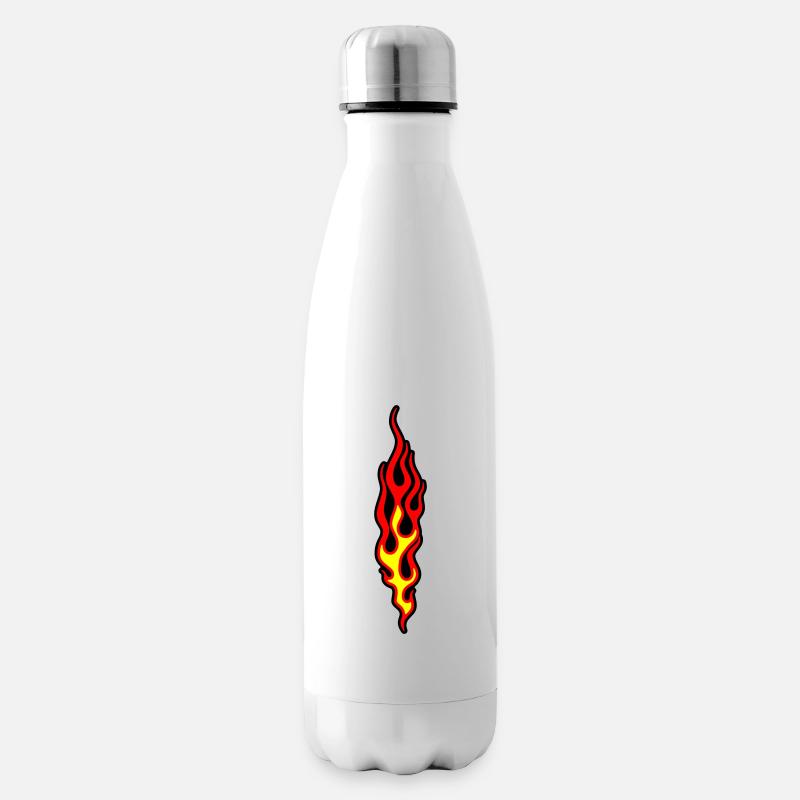 flammen - Insulated Water Bottle - white