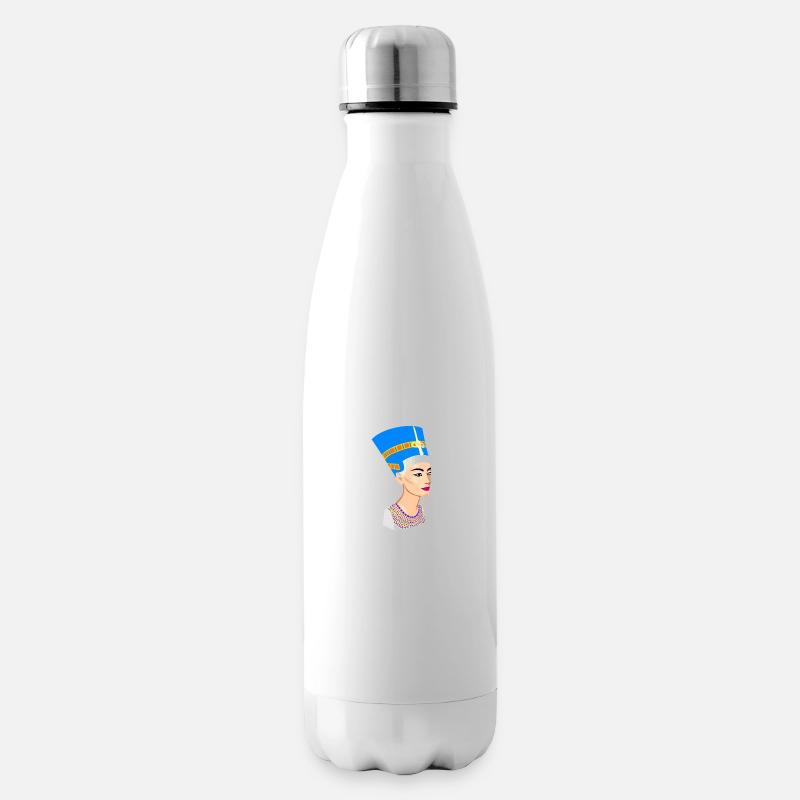 Nofretete - Isolierflasche - Weiß