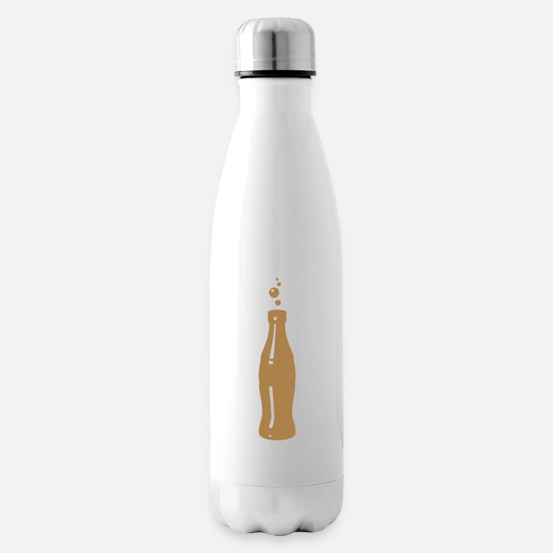 Bouteille limonade boisson cadeau idée d’eau - Bouteille isotherme - blanc