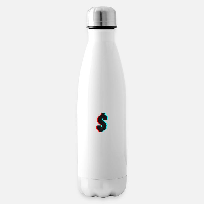 Dollar - Bouteille isotherme - blanc