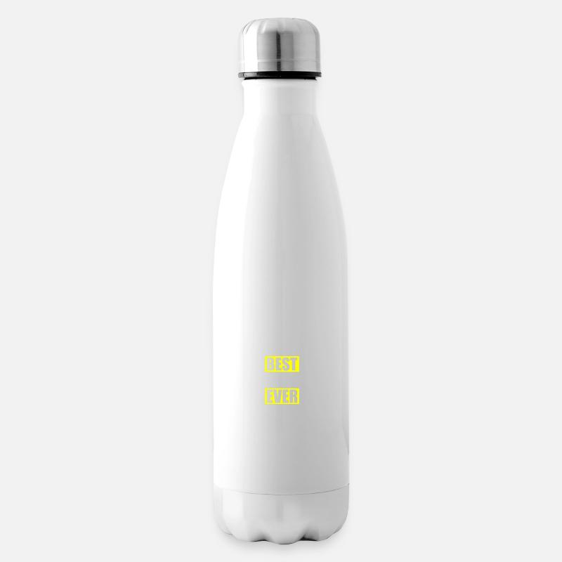 Mein Team Spruch - Isolierflasche - Weiß