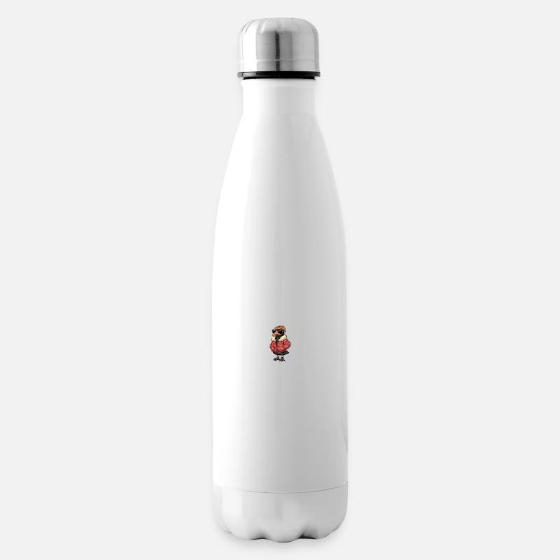Strauß Winter - Isolierflasche - Weiß