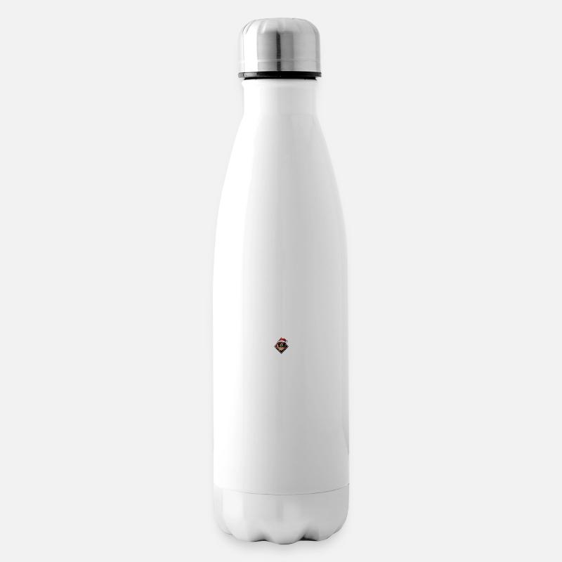 Faultier Weihnachten Cool - Isolierflasche - Weiß