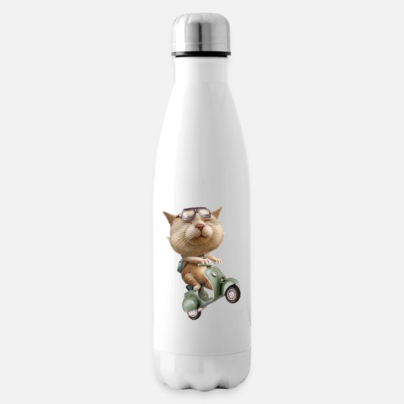 RUNAWAY CAT - Isolierflasche - Weiß