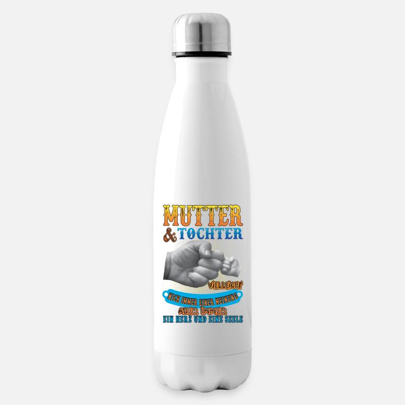 mutter und tochter - Isolierflasche - Weiß