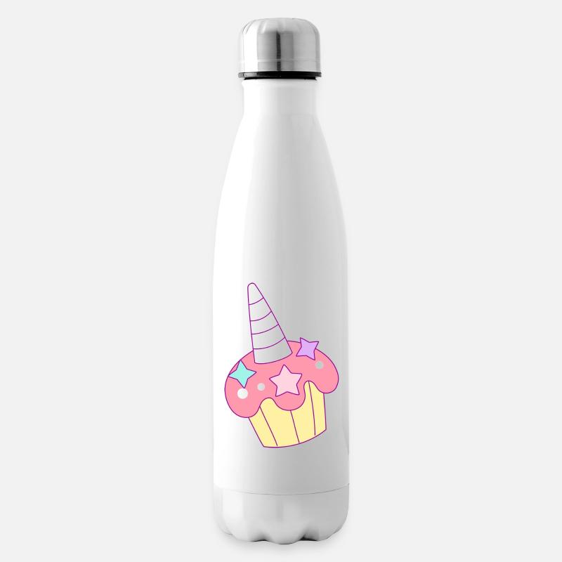 Muffin - Isolierflasche - Weiß