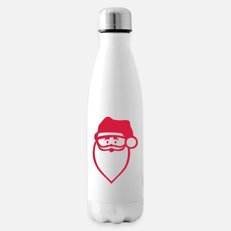le père noël - Bouteille isotherme - blanc