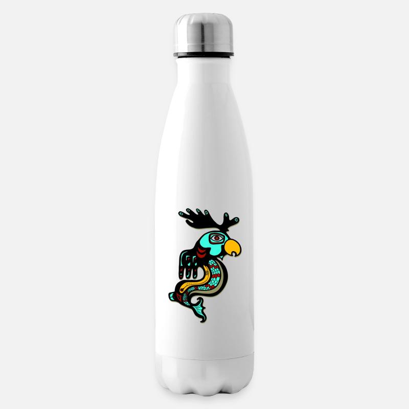 tribal - Bouteille isotherme - blanc