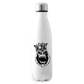 Roi de la jungle - Bouteille isotherme - blanc - Droite