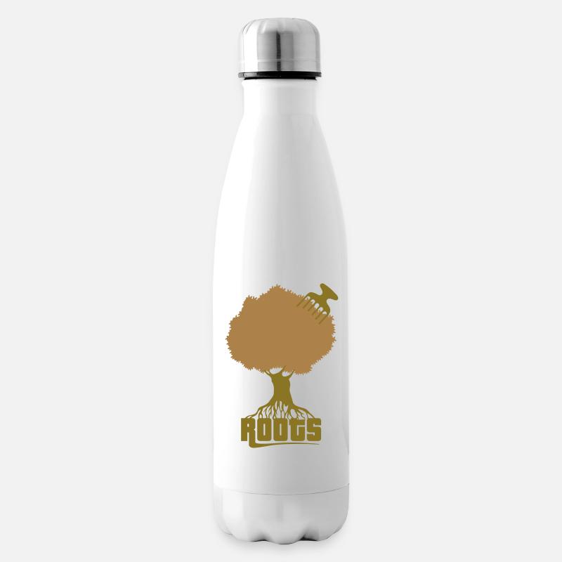Roots music flex - Bouteille isotherme - blanc