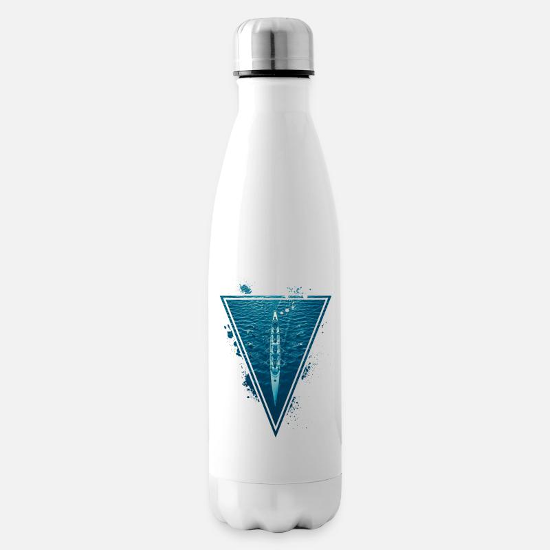 Rudern - Isolierflasche - Weiß