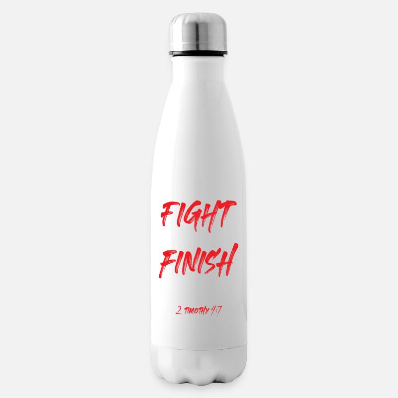 bibel jesus - Isolierflasche - Weiß