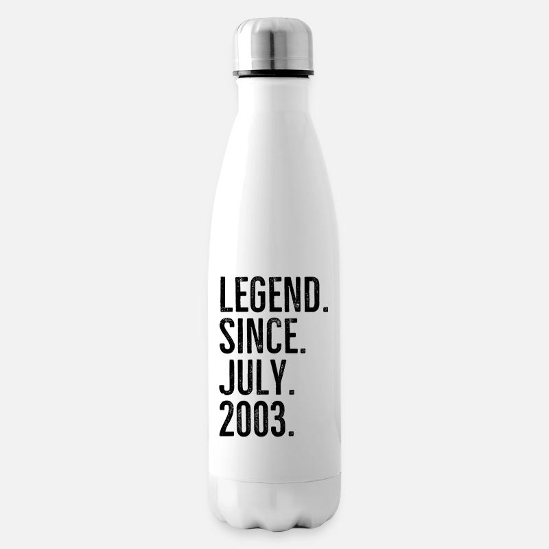 Legende seit Juli 2003 - Isolierflasche - Weiß