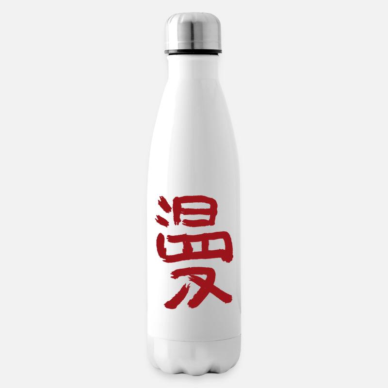 manga - Bouteille isotherme - blanc