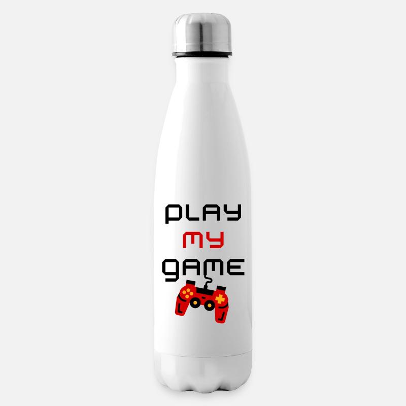 Gaming - Insulated Water Bottle - white