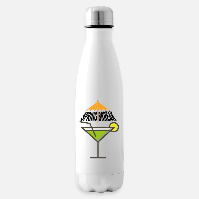 Spring Break - Isolierflasche - Weiß