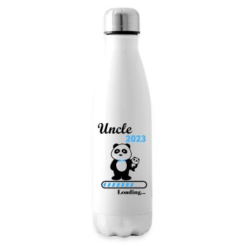 Oncle en 2023, rapport de grossesse, oncle - Bouteille isotherme - blanc - Droite