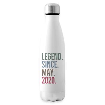 Legende seit Mai 2020 - Isolierflasche - Weiß - Rechts
