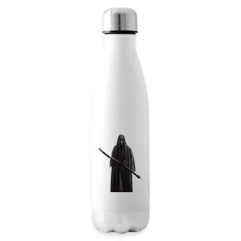 Gruseliger Death Reaper Sensenmann Schnitter - Isolierflasche - Weiß - Rechts