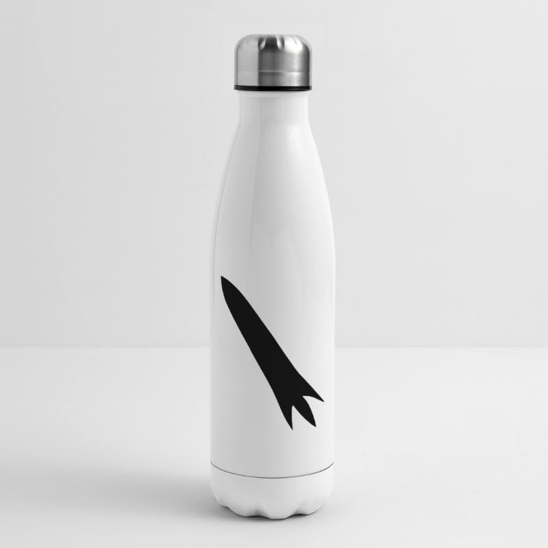 Spacecraft Rocket Space Space Flight Vector Insulated Water Bottle
