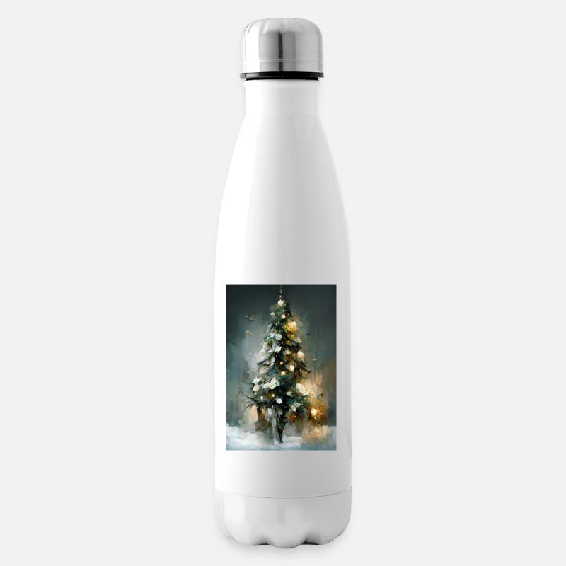 Weihnachten 3 - Isolierflasche - Weiß