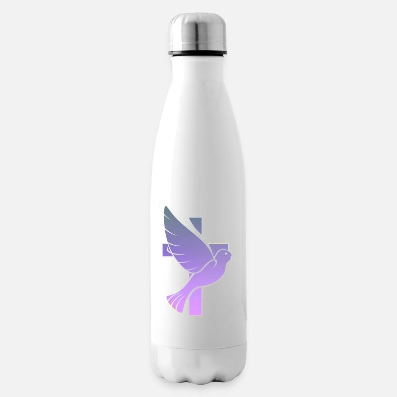 Colombe - Bouteille isotherme - blanc