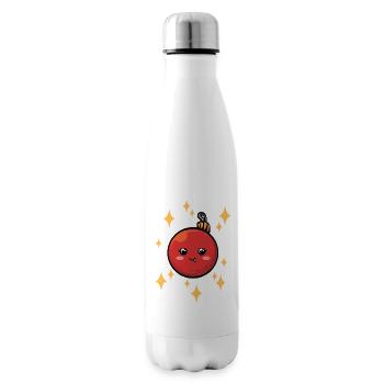 Drôle de bal de Noël #6/9 - Bouteille isotherme - blanc - Droite