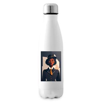 Flight Attendant 4 - Insulated Water Bottle - white - Right