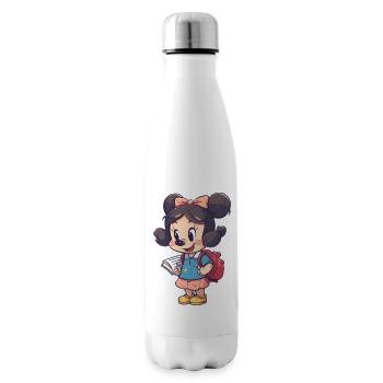 School Girl - Insulated Water Bottle - white - Right