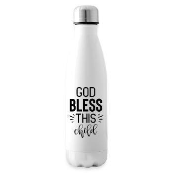 God Bless This Child - Isolierflasche - Weiß - Rechts
