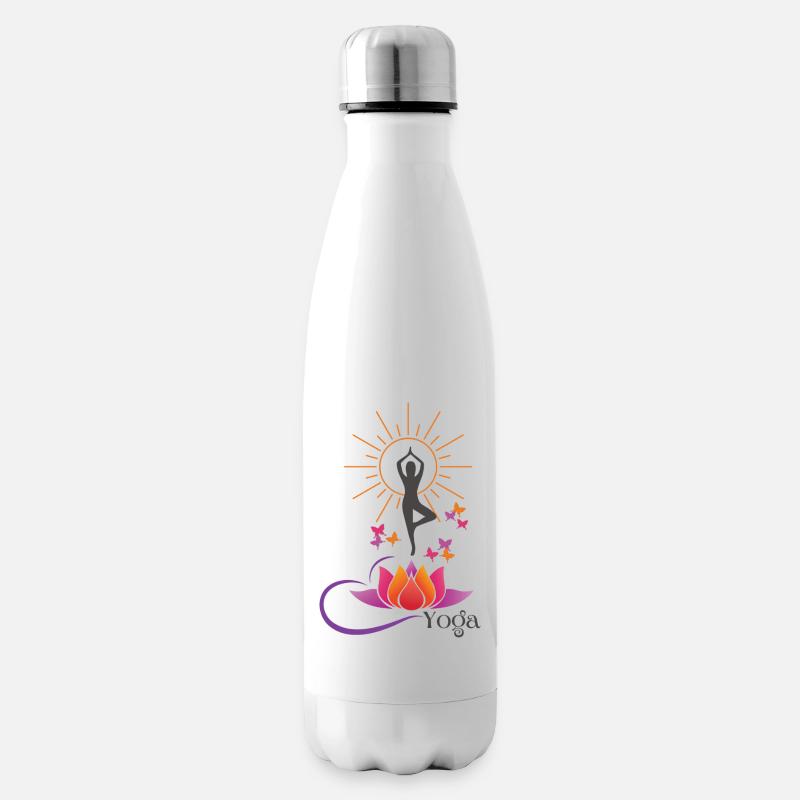 YOGA - Isolierflasche - Weiß