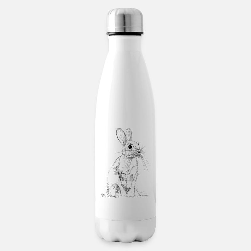 Lapin - Bouteille isotherme - blanc