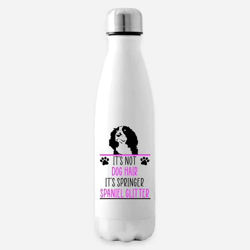 Springer quote - Insulated Water Bottle - white