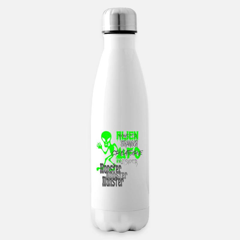 Cool Alien Design - Bouteille isotherme - blanc