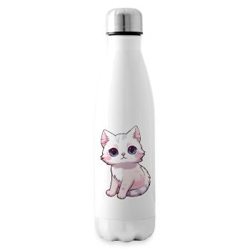 Baby Cat - Insulated Water Bottle - white - Right