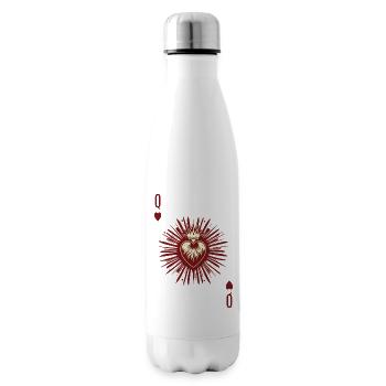 Königin der Herzen - Isolierflasche - Weiß - Rechts