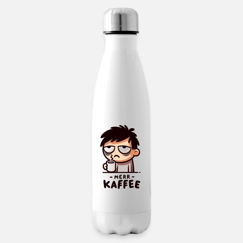 Kaffee Liebhaber - Isolierflasche - Weiß