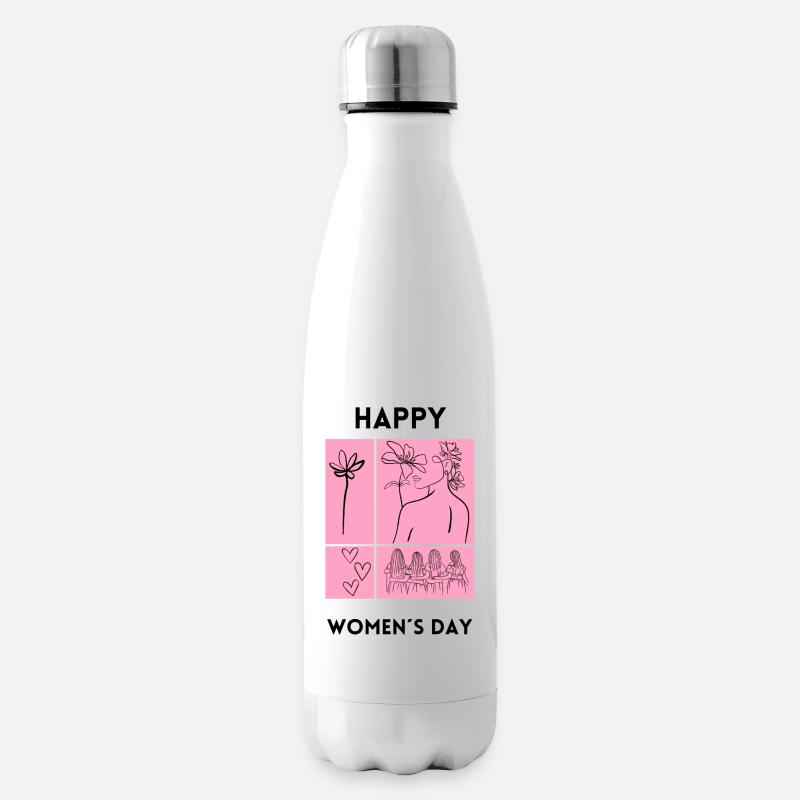 Frauentag Weltfrauentag - Isolierflasche - Weiß