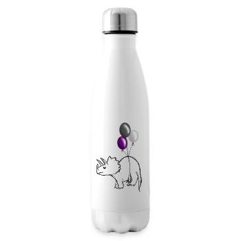Pridosaurier-Dinosaurier-Ass - Isolierflasche - Weiß - Rechts