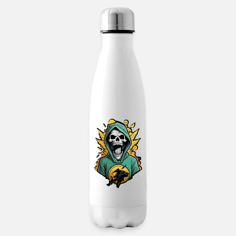Tod in der Nachbarschaft - Isolierflasche - Weiß