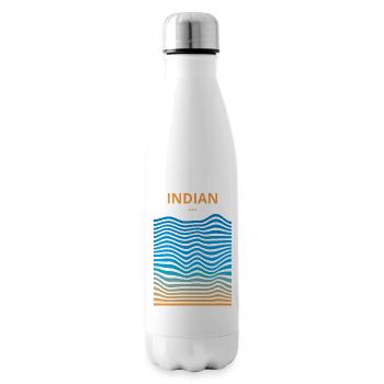 Ausgedehnte Ozeane: Indische Ozeane - Isolierflasche - Weiß - Rechts