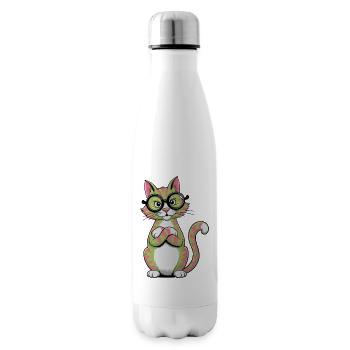 Professor Paws - Insulated Water Bottle - white - Right