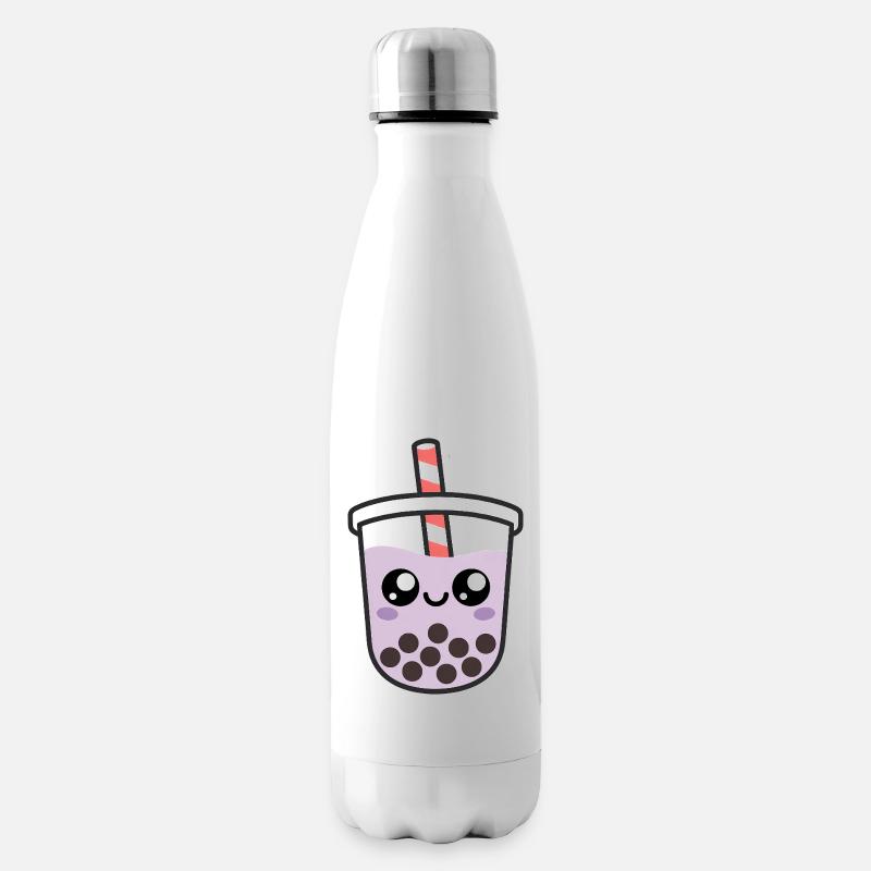 Kawaii Bubble Tee - Isolierflasche - Weiß