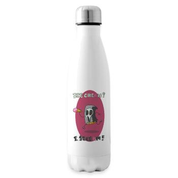 Icecream? I scream! - Insulated Water Bottle - white - Right