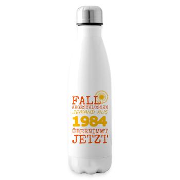 Fall 1984 - Isolierflasche - Weiß - Rechts