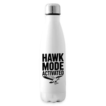 Hawk-Modus aktiviert - Isolierflasche - Weiß - Rechts